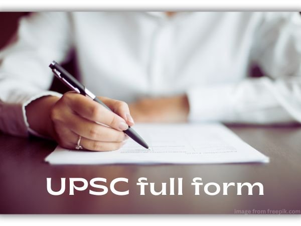 Upsc full form